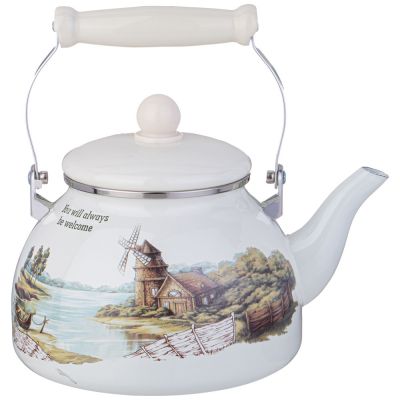 ЧАЙНИК AGNESS ЭМАЛИРОВАННЫЙ СЕРИЯ 