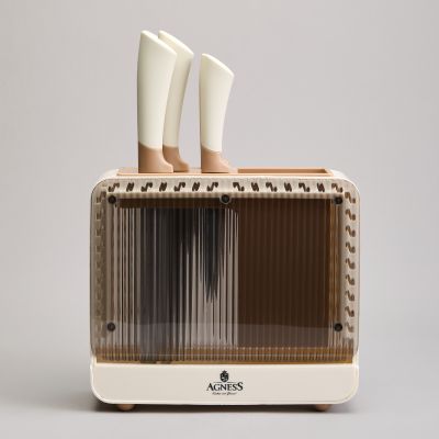 НАБОР НОЖЕЙ AGNESS  НА ПЛАСТИКОВОЙ ПОДСТАВКЕ, 6 ПРЕДМЕТОВ-4