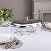 МАРМИТ AGNESS  ПРЯМОУГ 2 ОТСЕКА SILVER 2,45L