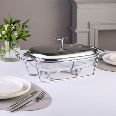 МАРМИТ AGNESS  ПРЯМОУГ 2 ОТСЕКА SILVER 2,45L-0