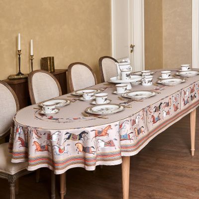 СКАТЕРТЬ ОВАЛЬНАЯ 