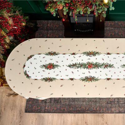 СКАТЕРТЬ ОВАЛЬНАЯ 