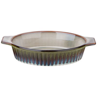 ФОРМА ДЛЯ ЗАПЕКАНИЯ ОВАЛЬНАЯ REACTIVE GREEN 31*19*6,5 СМ-0