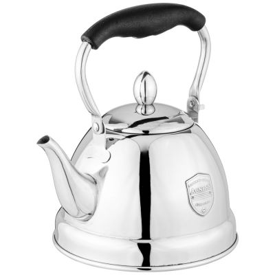 ЧАЙНИК AGNESS С ФИЛЬТРОМ, 1,0 Л C ИНДУКЦИОН. КАПСУЛЬНЫМ ДНОМ И СКЛАДЫВАЮЩЕЙСЯ РУЧКОЙ ЦВЕТ: СТАЛЬНОЙ-2