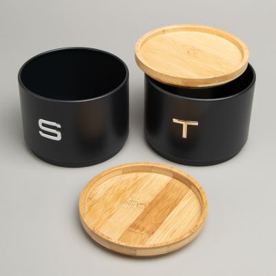 НАБОР БАНОК AGNESS ДЛЯ СЫПУЧИХ, 11Х16 СМ, ШТАБЕЛИРУЕМЫЕ-3