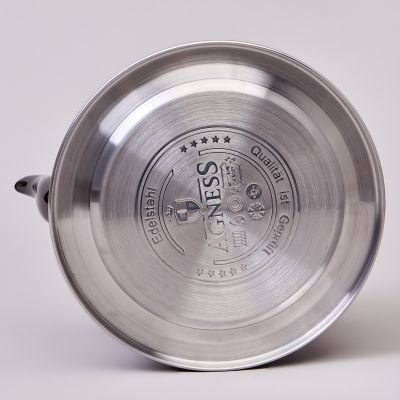 ЧАЙНИК AGNESS 3,0 Л СО СКЛАДЫВАЮЩЕЙСЯ РУЧКОЙ, СТАЛЬ 18/10, ИНДУКЦИОННОЕ КАПСУЛЬНОЕ ДНО-5