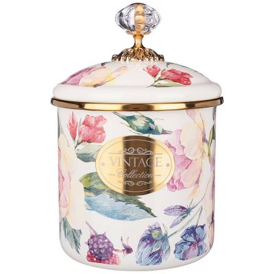 БАНКА ДЛЯ СЫПУЧИХ ПРОДУКТОВ AGNESS, СЕРИЯ ВИНТАЖ, 12 Х 12СМ/ 1,2Л (КОР=8ШТ.)-0