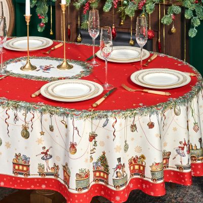 СКАТЕРТЬ ОВАЛЬНАЯ 