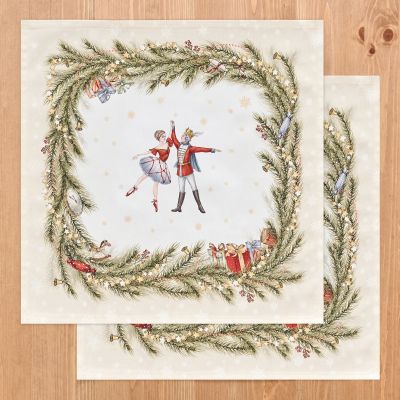 НАБОР САЛФЕТОК ИЗ 2-Х ШТ 