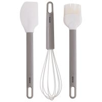 НАБОР: ВЕНЧИК, ЛОПАТКА, КИСТОЧКА AGNESS, 3 ПРЕДМЕТА