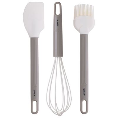 НАБОР: ВЕНЧИК, ЛОПАТКА, КИСТОЧКА AGNESS, 3 ПРЕДМЕТА-0