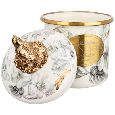 БАНКА ДЛЯ СЫПУЧИХ ПРОДУКТОВ AGNESS, СЕРИЯ ЯБЛОНЕВЫЙ САД, 9 Х 9СМ, 500МЛ-2