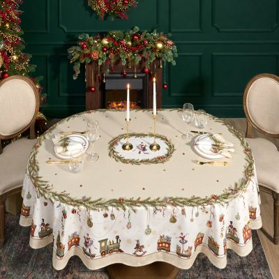 СКАТЕРТЬ  ОВАЛЬНАЯ  