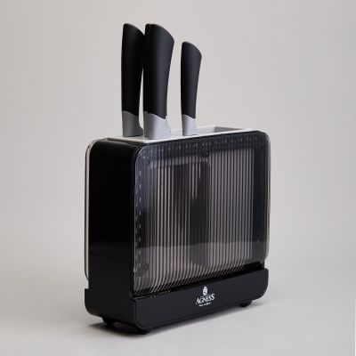 НАБОР НОЖЕЙ AGNESS  НА ПЛАСТИКОВОЙ ПОДСТАВКЕ, 6 ПРЕДМЕТОВ-3