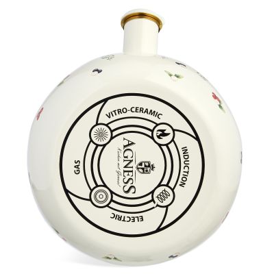 ЧАЙНИК AGNESS ЭМАЛИРОВАННЫЙ СО СВИСТКОМ СЕРИЯ 