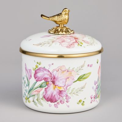 БАНКА ДЛЯ СЫПУЧИХ ПРОДУКТОВ AGNESS, СЕРИЯ IRISES, 12 Х 9СМ / 1,0Л-2