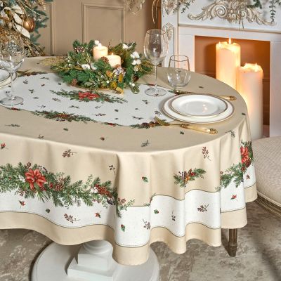 СКАТЕРТЬ ОВАЛЬНАЯ 