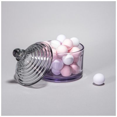 ЕМКОСТЬ ДЛЯ ХРАНЕНИЯ С КРЫШКОЙ 8*8*8 СМ-2