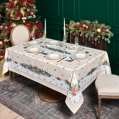 СКАТЕРТЬ  160Х220 CM  ПРЯМОУГОЛЬНАЯ, 