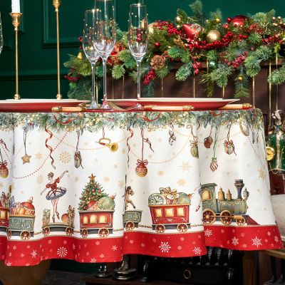 СКАТЕРТЬ  ОВАЛЬНАЯ  