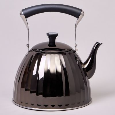 ЧАЙНИК AGNESS 3,0 Л СО СКЛАДЫВАЮЩЕЙСЯ РУЧКОЙ, СТАЛЬ 18/10,  ИНДУКЦИОННОЕ КАПСУЛЬНОЕ ДНО-2