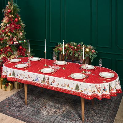 СКАТЕРТЬ ОВАЛЬНАЯ 