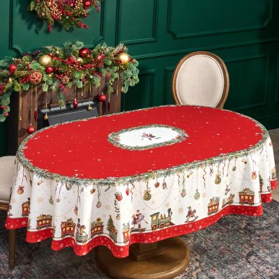 СКАТЕРТЬ ОВАЛЬНАЯ 