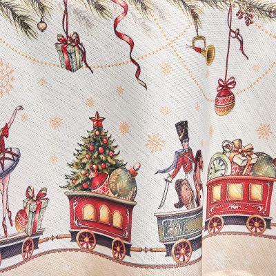 СКАТЕРТЬ  140Х180CM CM ОВАЛЬНАЯ, 