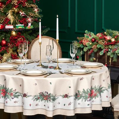 СКАТЕРТЬ  D220 CM КРУГЛАЯ, 