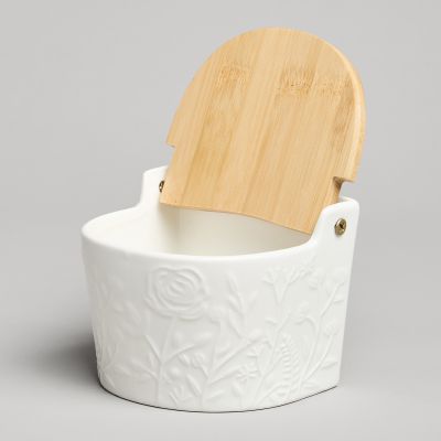 БАНКА ДЛЯ СОЛИ С ДЕР.КРЫШКОЙ LEFARD 