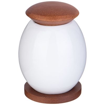 БАНКА С ДЕРЕВ. КРЫШКОЙ LEFARD 