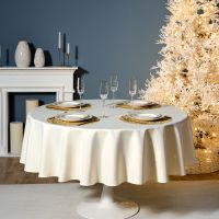 СКАТЕРТЬ  D190 CM КРУГЛАЯ, 