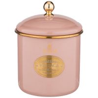 БАНКА ДЛЯ СЫПУЧИХ ПРОДУКТОВ AGNESS, ЭМАЛИРОВАННАЯ, СЕРИЯ ТЮДОР 12 Х 12СМ / 1,2Л