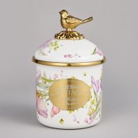 БАНКА ДЛЯ СЫПУЧИХ ПРОДУКТОВ AGNESS, СЕРИЯ IRISES 9Х9СМ, 500МЛ