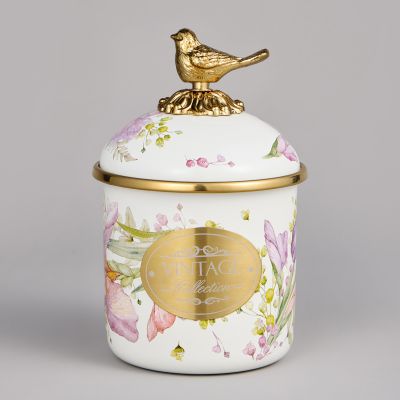 БАНКА ДЛЯ СЫПУЧИХ ПРОДУКТОВ AGNESS, СЕРИЯ IRISES 9Х9СМ, 500МЛ-0