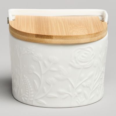 БАНКА ДЛЯ СОЛИ С ДЕР.КРЫШКОЙ LEFARD 