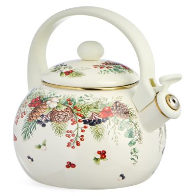 ЧАЙНИК AGNESS ЭМАЛИРОВАННЫЙ СО СВИСТКОМ СЕРИЯ 