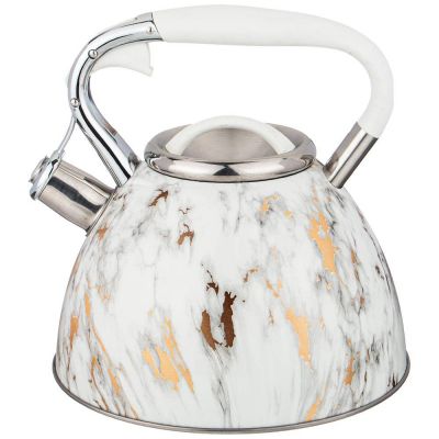 ЧАЙНИК AGNESS СО СВИСТКОМ, СЕРИЯ FANTASY, 3,0 Л, ИНДУКЦИОННОЕ КАПСУЛЬНОЕ ДНО-0