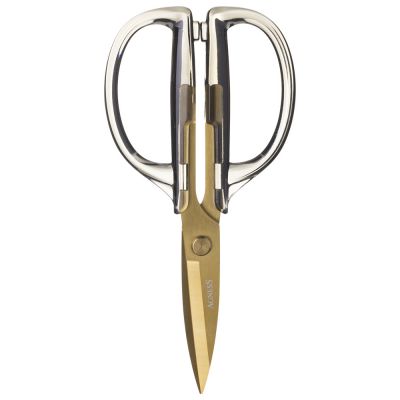 КУХОННЫЕ НОЖНИЦЫ ЦВЕТ СЕРЫЙ, ТИТАНОВОЕ ПОКРЫТИЕ ЛЕЗВИЯ, 19,5 СМ-0