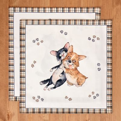 НАБОР САЛФЕТОК ИЗ 2-Х ШТ  