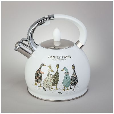 ЧАЙНИК AGNESS СО СВИСТКОМ, 3Л, ИНДУКЦИОН. КАПСУЛ. ДНО-0