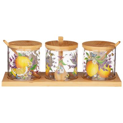 НАБОР ЕМКОСТИ ДЛЯ ХРАНЕНИЯ СЫПУЧИХ 8СМ*8СМ, 10 ПР.-0