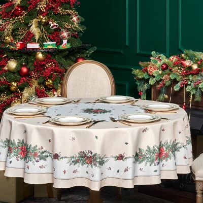 СКАТЕРТЬ  D185 CM КРУГЛАЯ, 