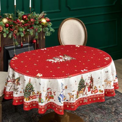 СКАТЕРТЬ  ОВАЛЬНАЯ  