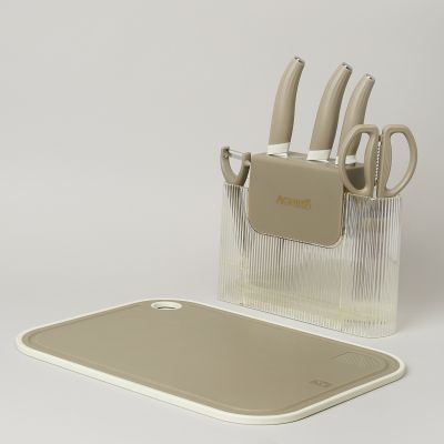 НАБОР КУХОННЫХ ПРЕДМЕТОВ 7ШТ ЦВЕТ СЕРЫЙ-4