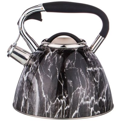 ЧАЙНИК AGNESS СО СВИСТКОМ, СЕРИЯ FANTASY, 3,0 Л, ИНДУКЦИОННОЕ КАПСУЛЬНОЕ ДНО-0