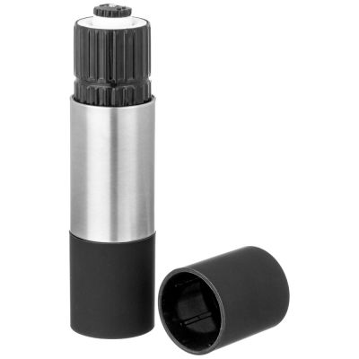 МЕЛЬНИЦА ДЛЯ СОЛИ И ПЕРЦА ЧЕРНАЯ 2 в 1 AGNESS-2