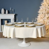 СКАТЕРТЬ  160Х220 CM ОВАЛЬНАЯ, 