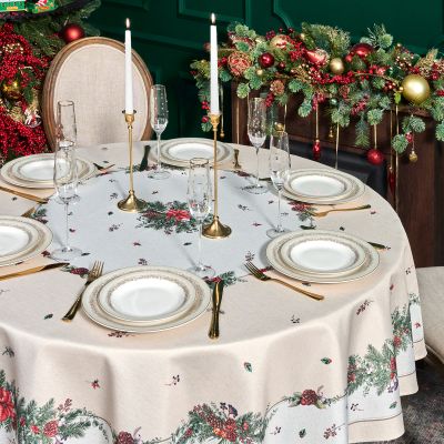 СКАТЕРТЬ  D185 CM КРУГЛАЯ, 