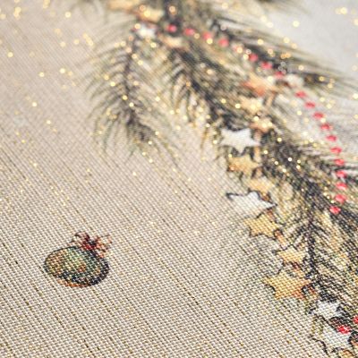 СКАТЕРТЬ  140Х180CM CM ОВАЛЬНАЯ, 